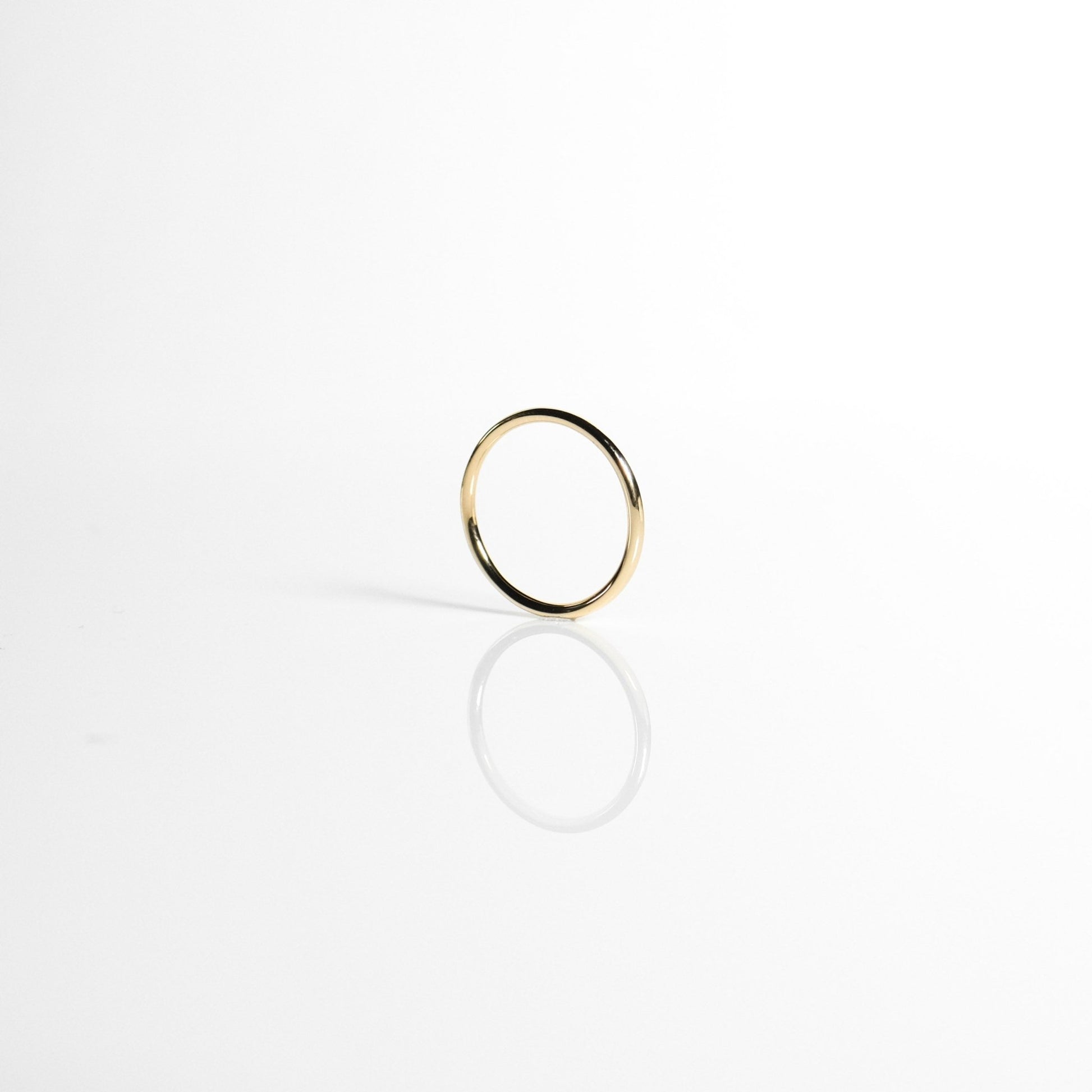 18k Solid Gold Ring - aucentic